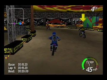 Excitebike 64 (USA) (Demo) (Kiosk) screen shot game playing